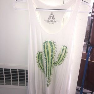Graphic tank top